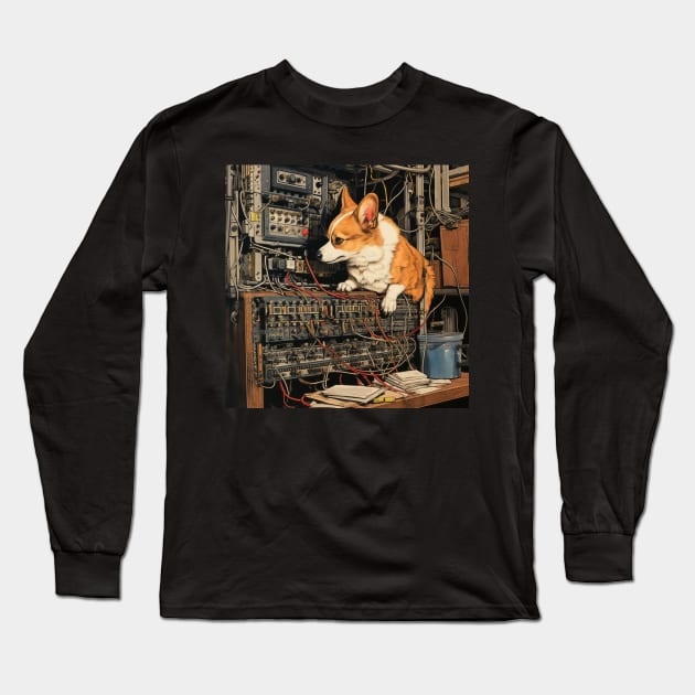 IT Corgi Long Sleeve T-Shirt by AtomicChonk